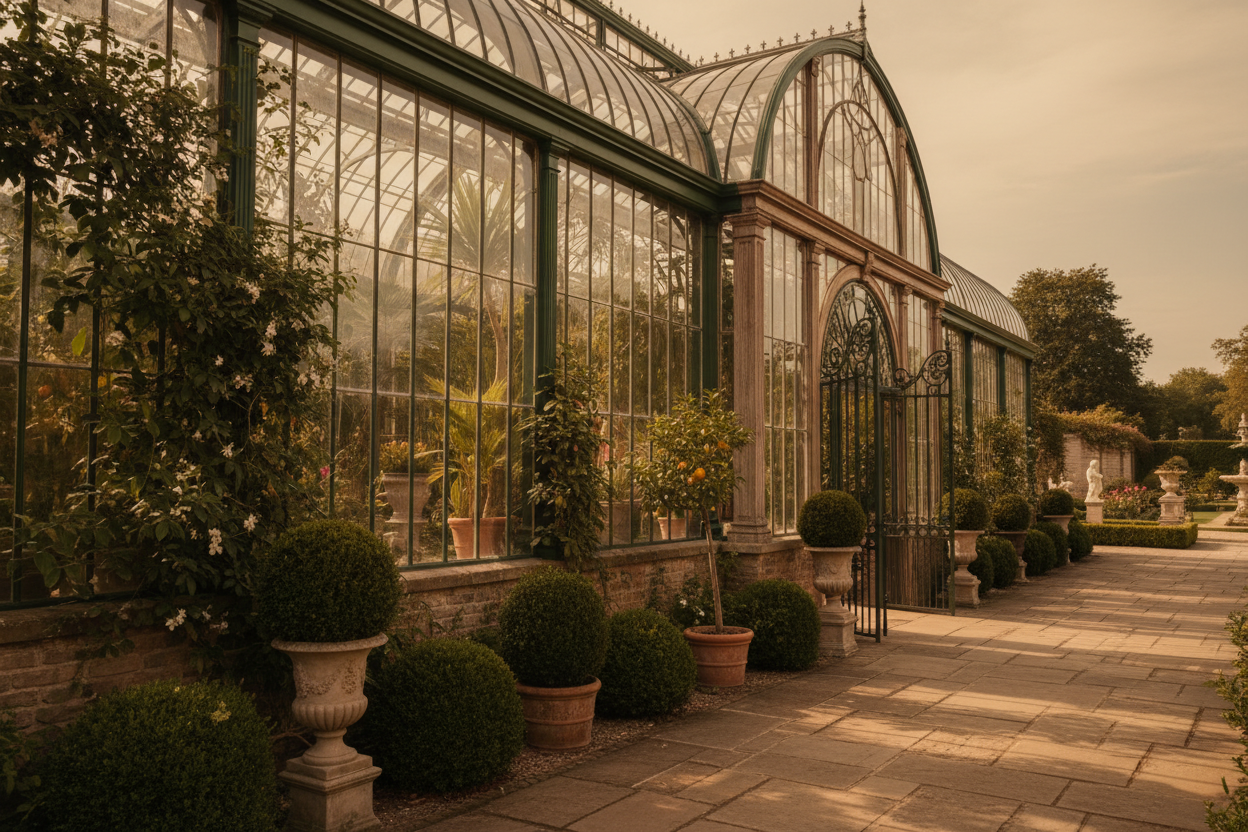 Estate Orangery at Golden Hour